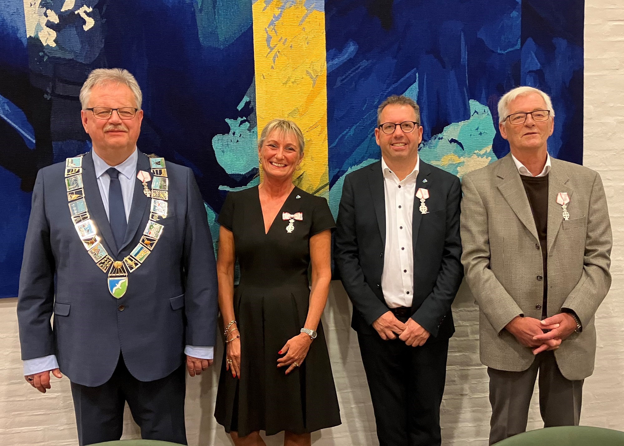 Mogens, Helle, Niels Christian og Per