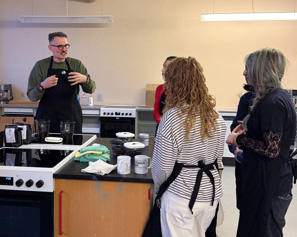 Fra forløbet Barista Lab