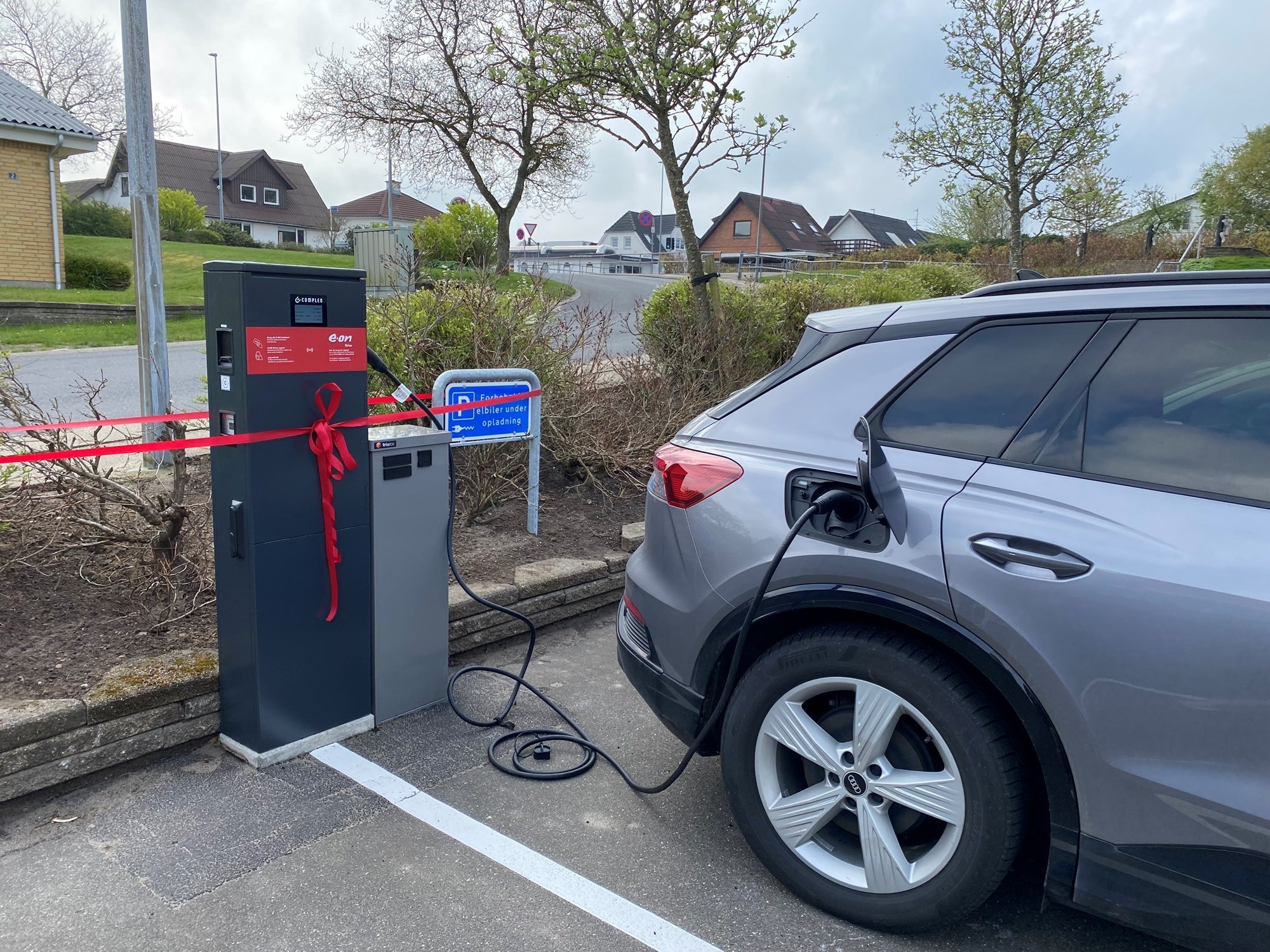 Ladestander ved Nolshallen i Saltum