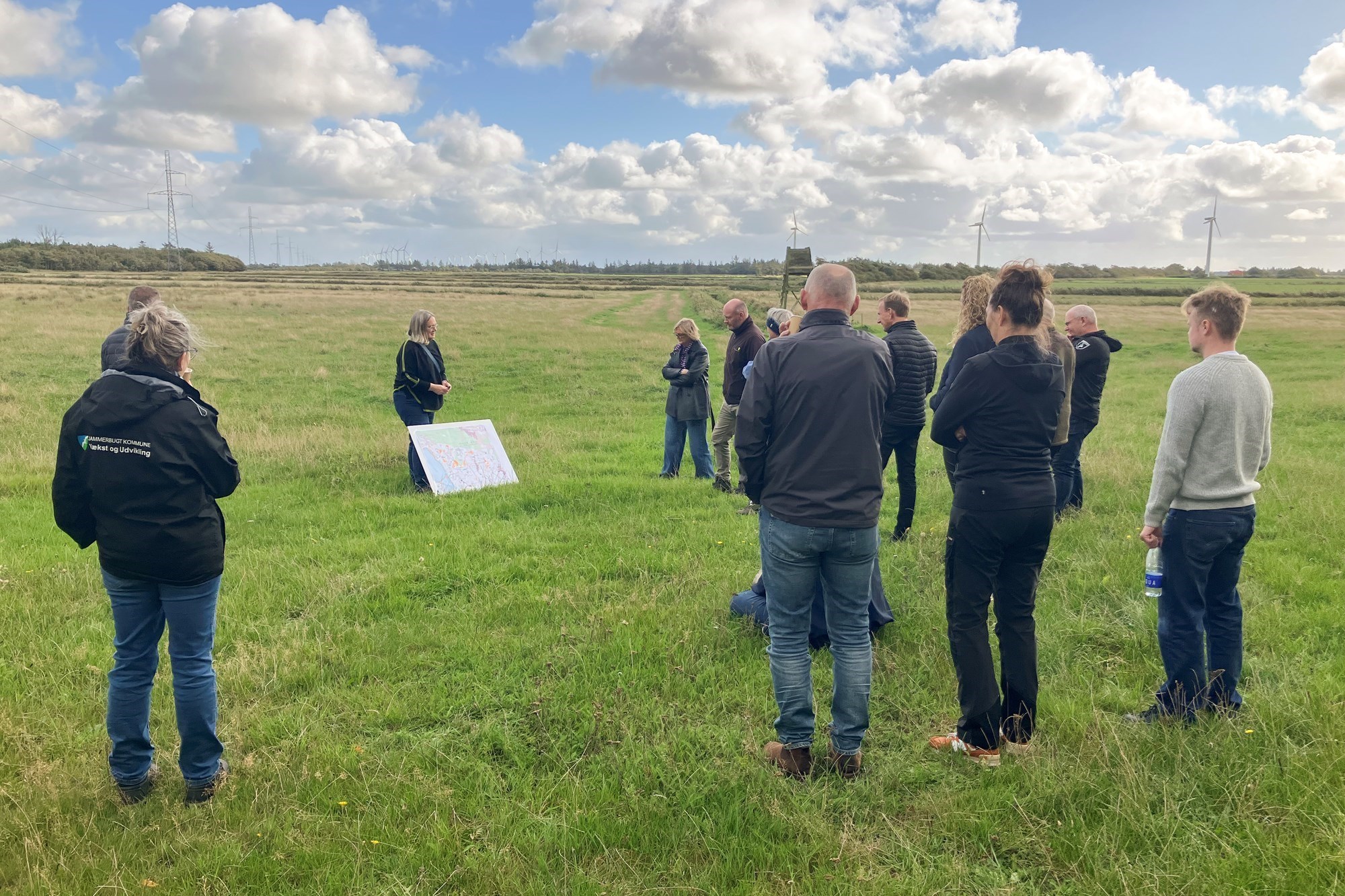 Grønt Råd besøger Torup Kær - nyt lavbundsområde 