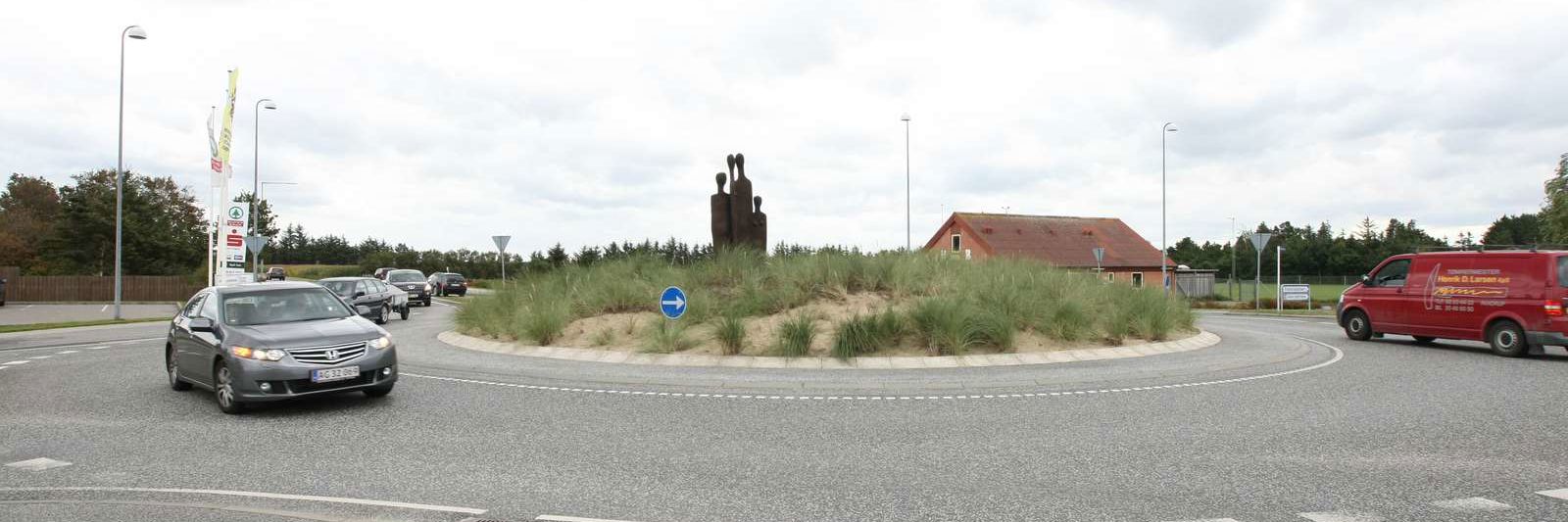 Rundkørsel med biler