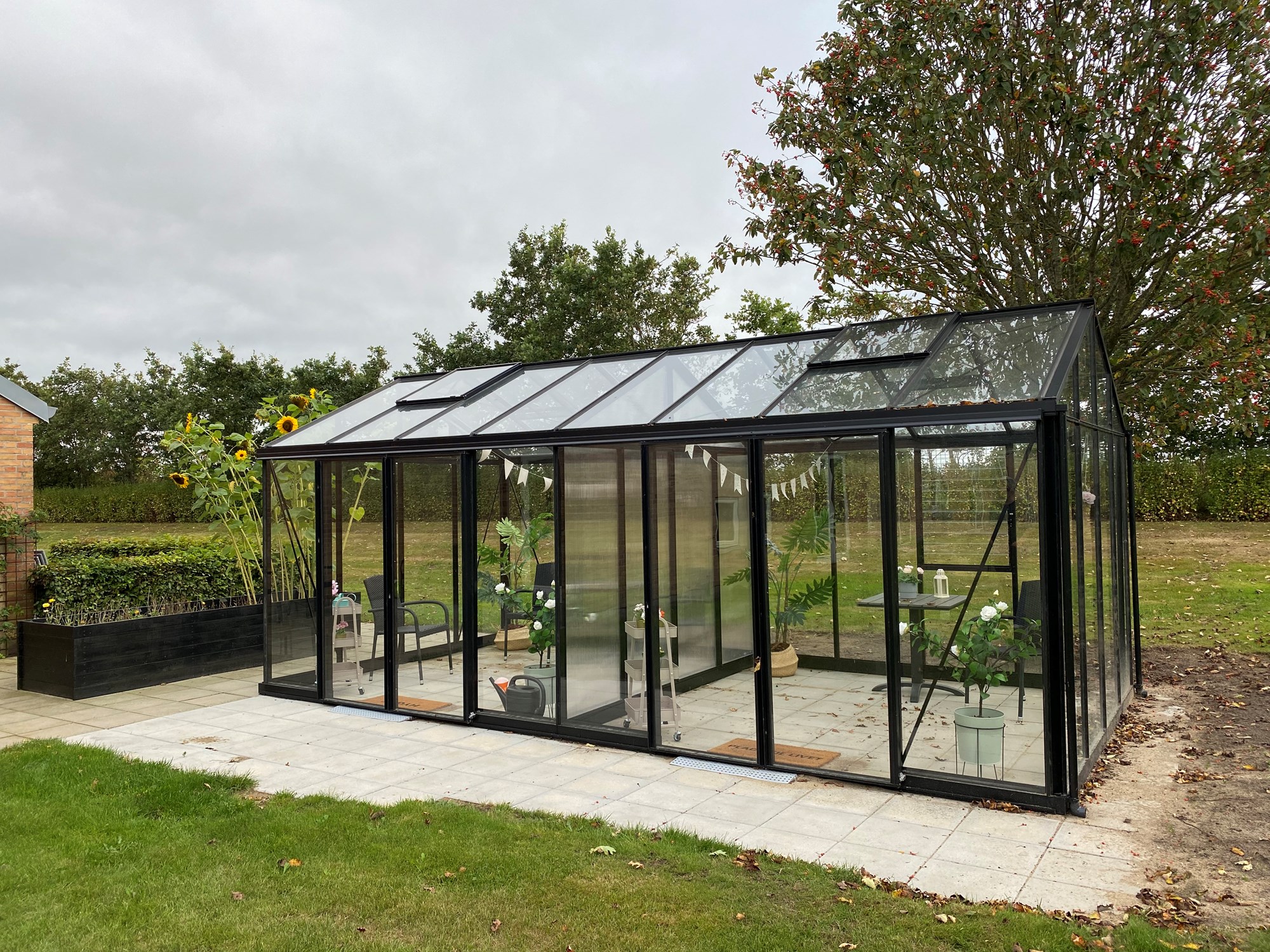 Drivhus tilknyttet plejecenteret