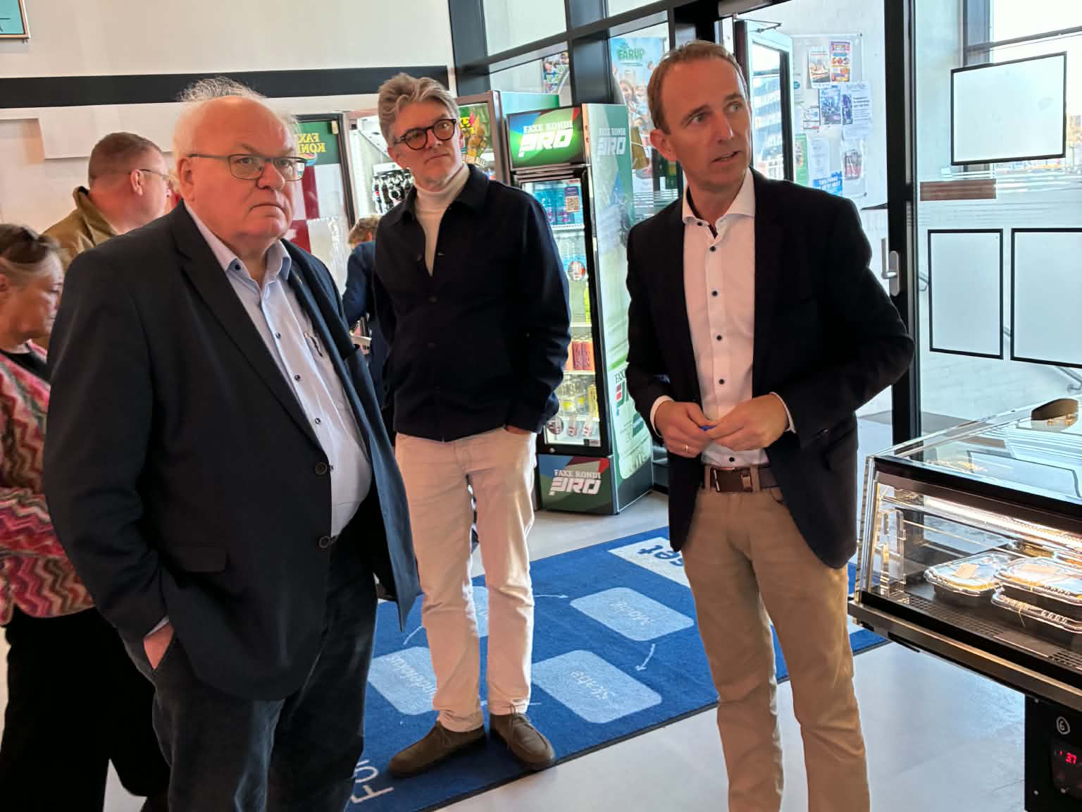 Formand for DGI Huset Michael Krogsgaard viser rundt