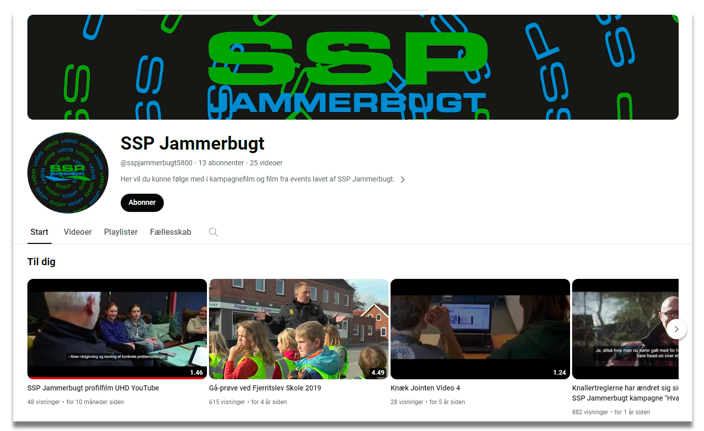 SSP på Youtube