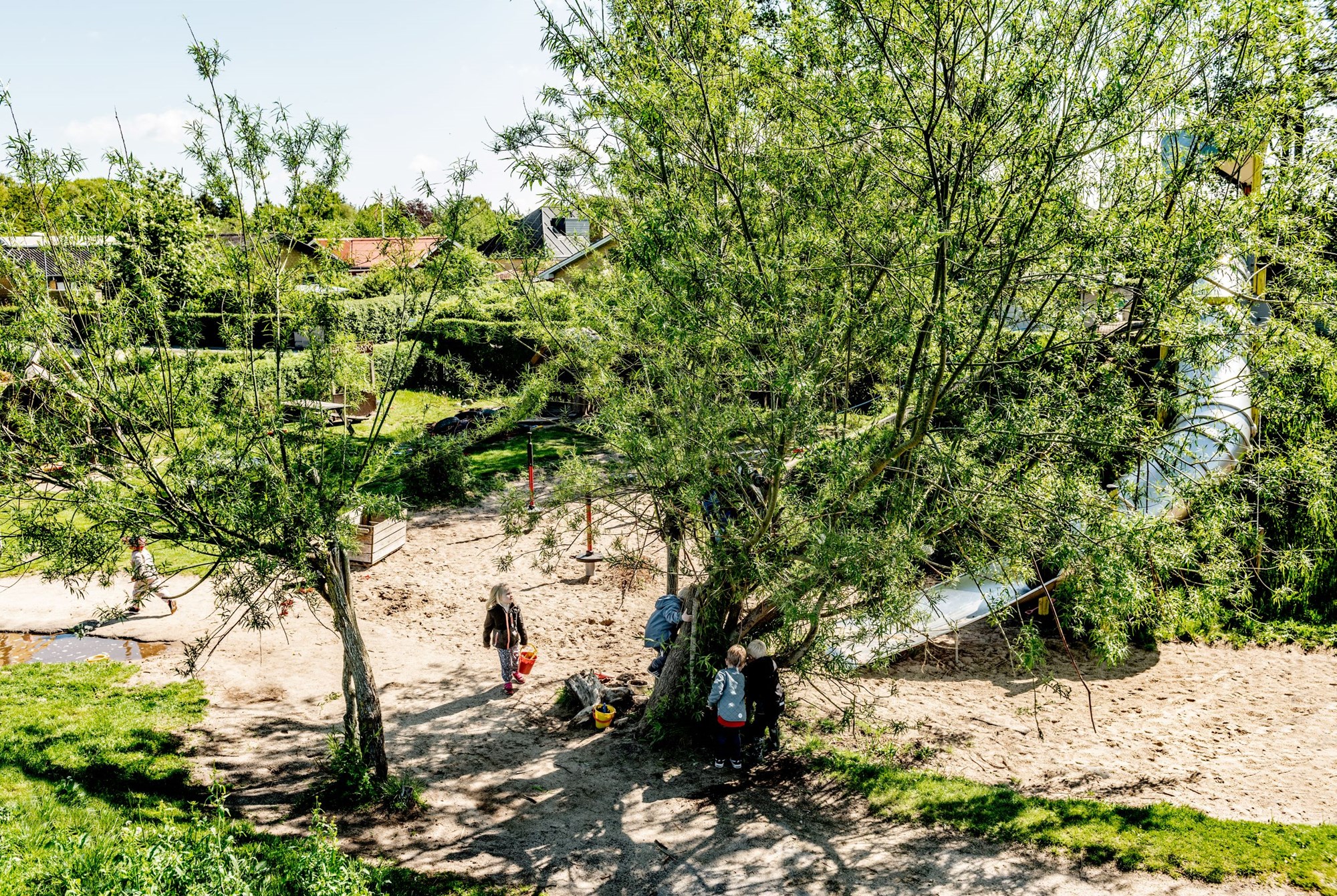 Legeplads ved Nørhalne Skole Vuggestue & Børnehave
