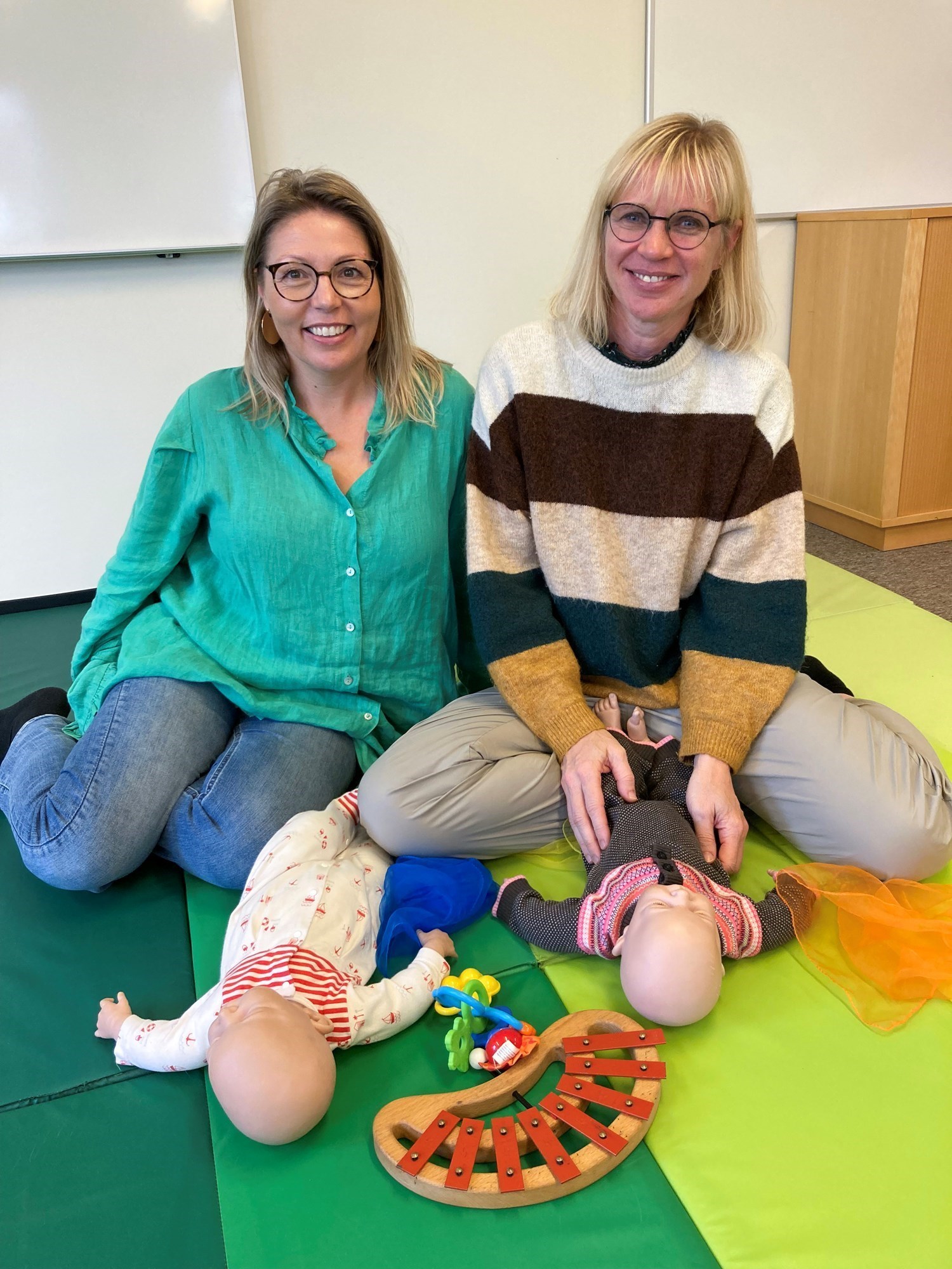 Fra venstre: Maiken Gjetterman og Mette Vendelbo