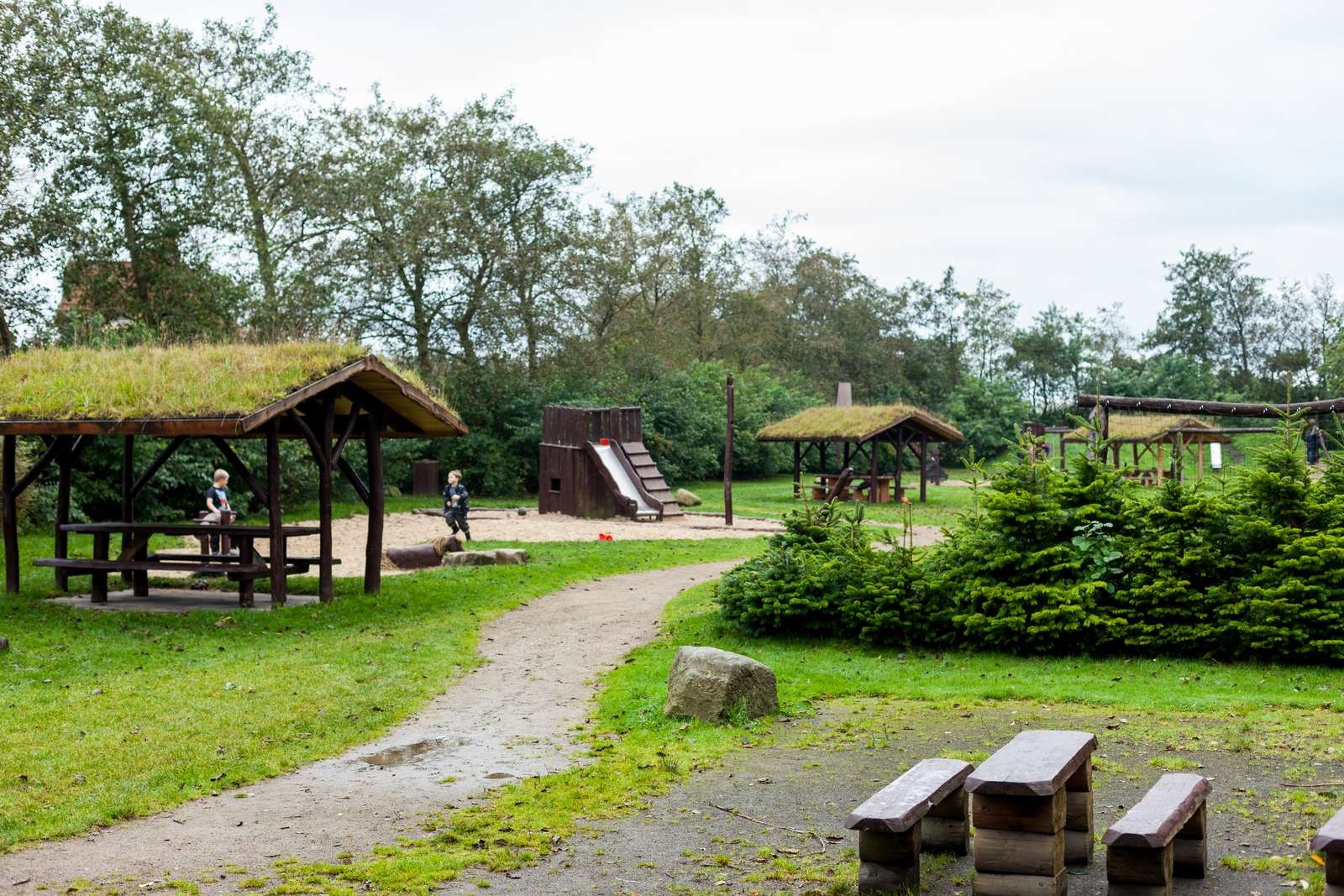 Legeplads ved Birkelse oplevelsescenter