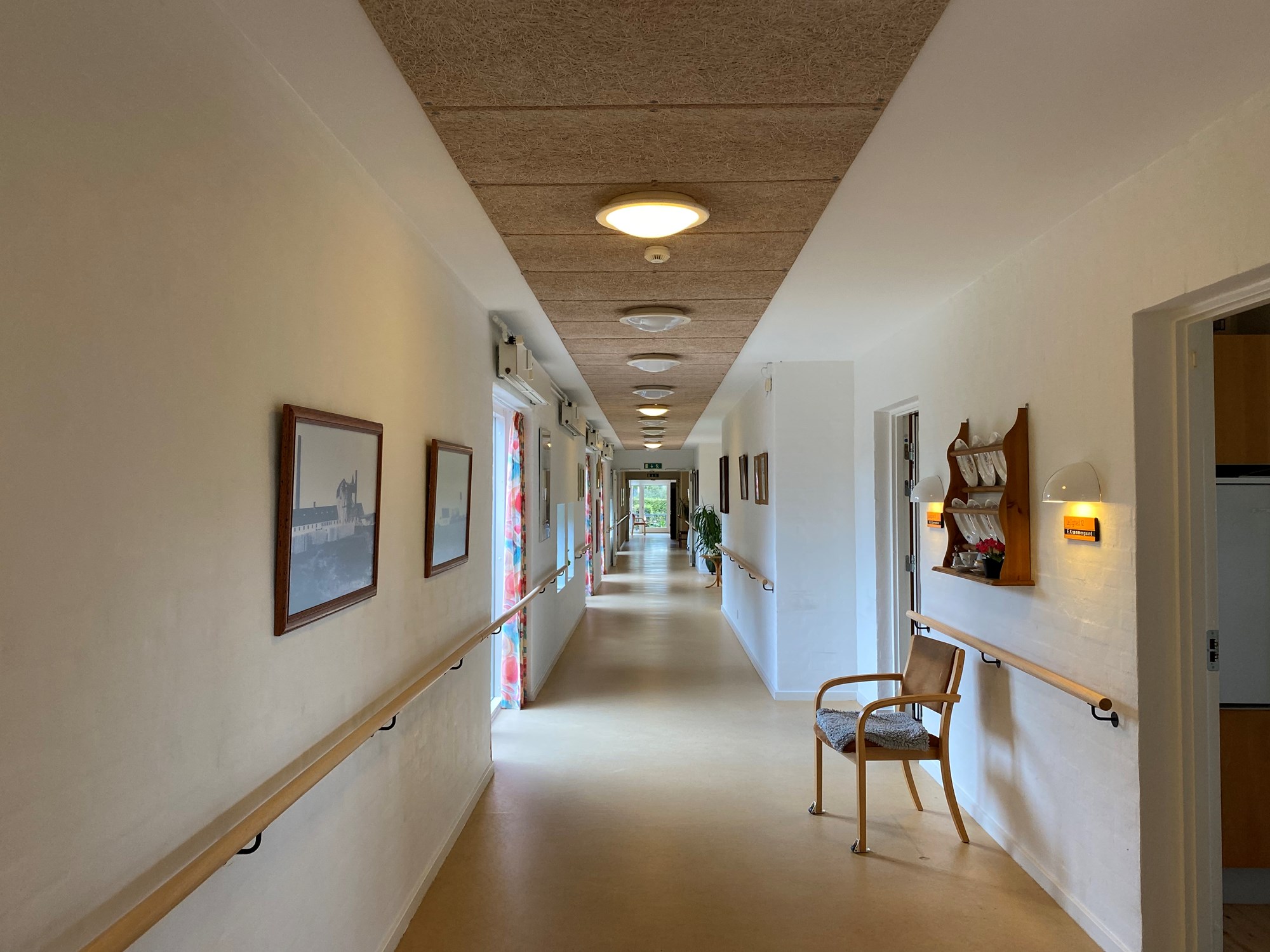 Gangareal på plejecenter