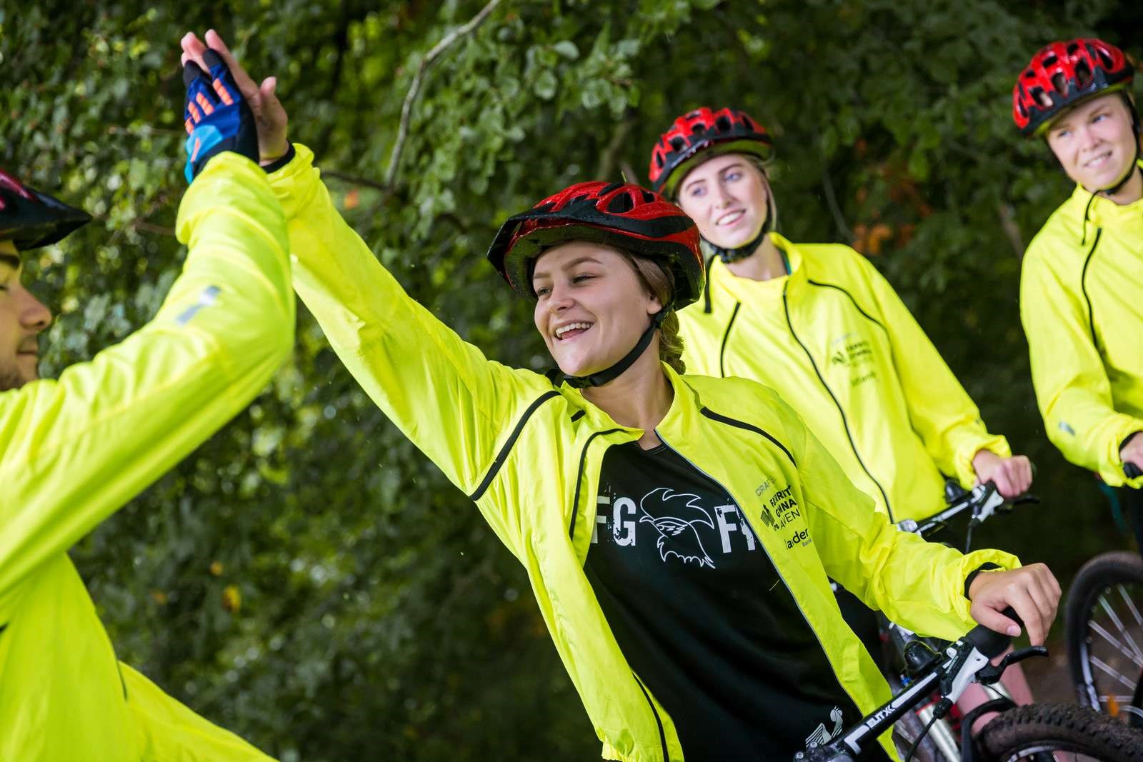 Motionscyklister mødes