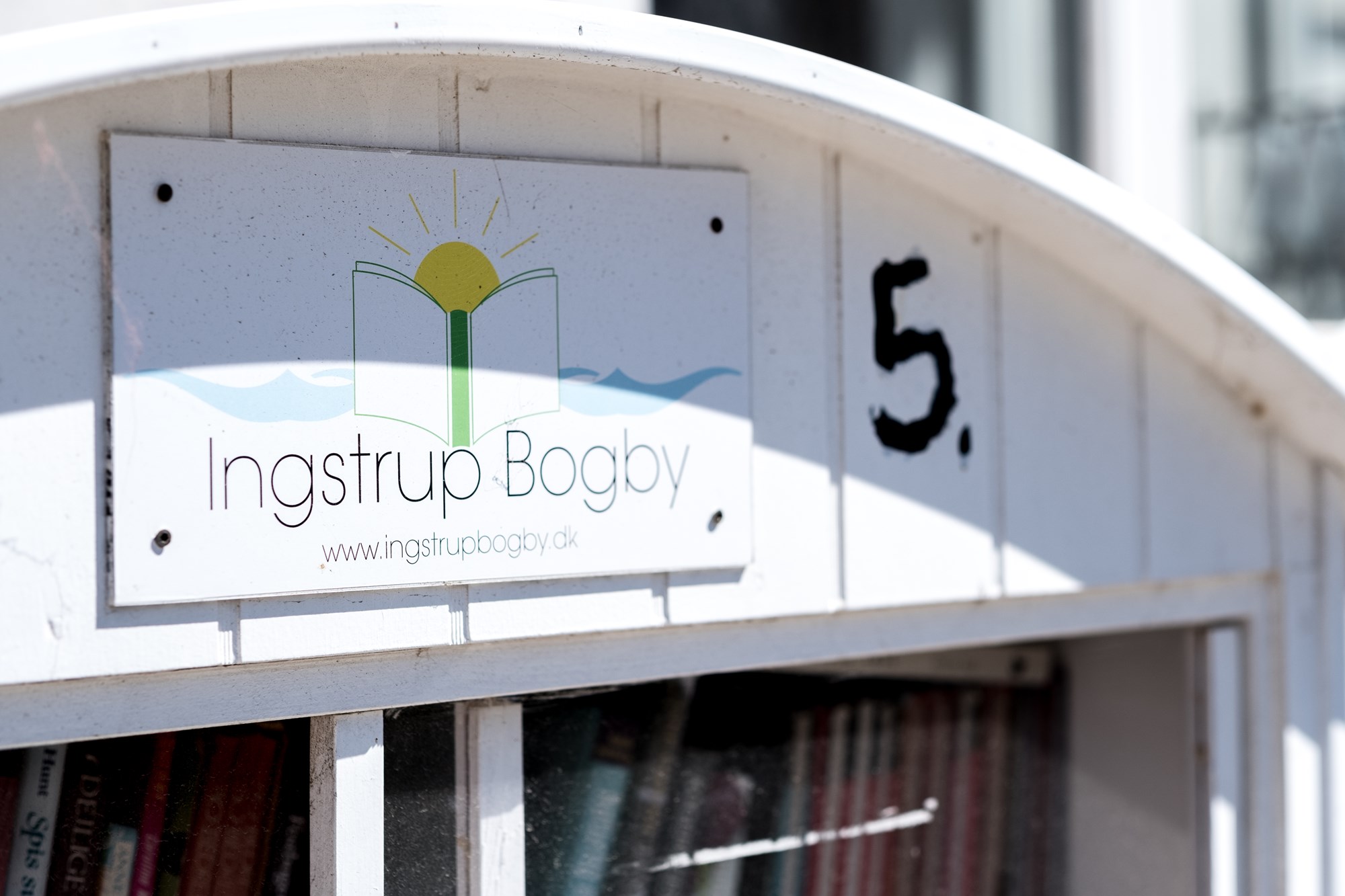 Skilt med Ingstrup Bogby