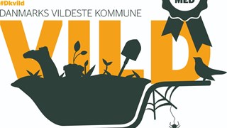 Logo Danmarks Vildeste Kommune - vi er med