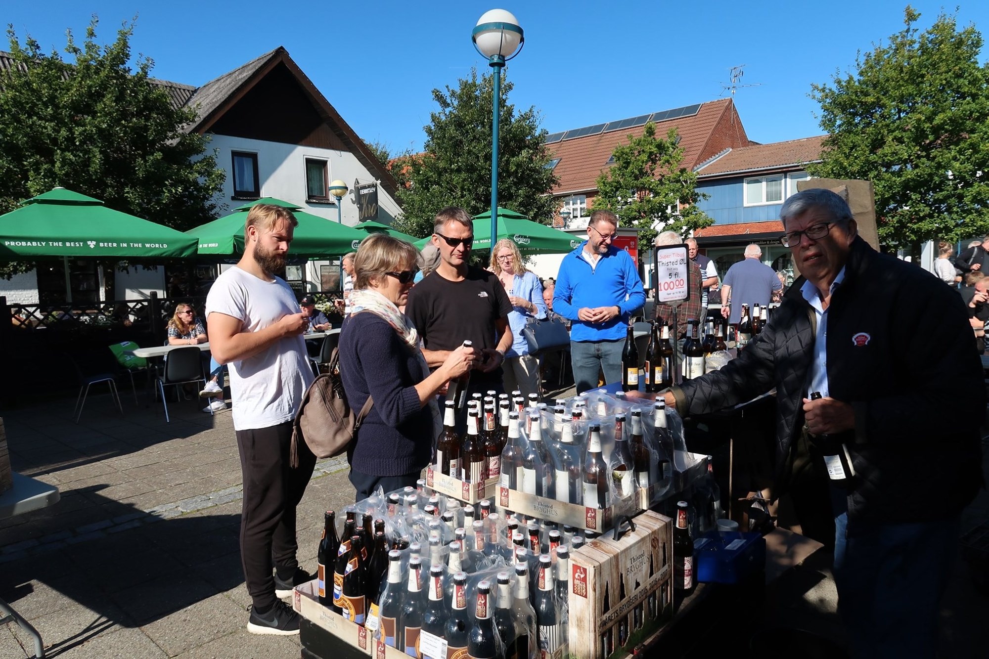 Udendørs servering og salg af øl