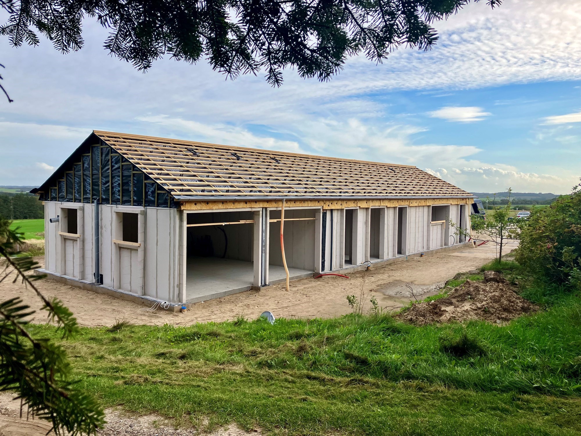 Jeppe og Josephines hus i Tranum