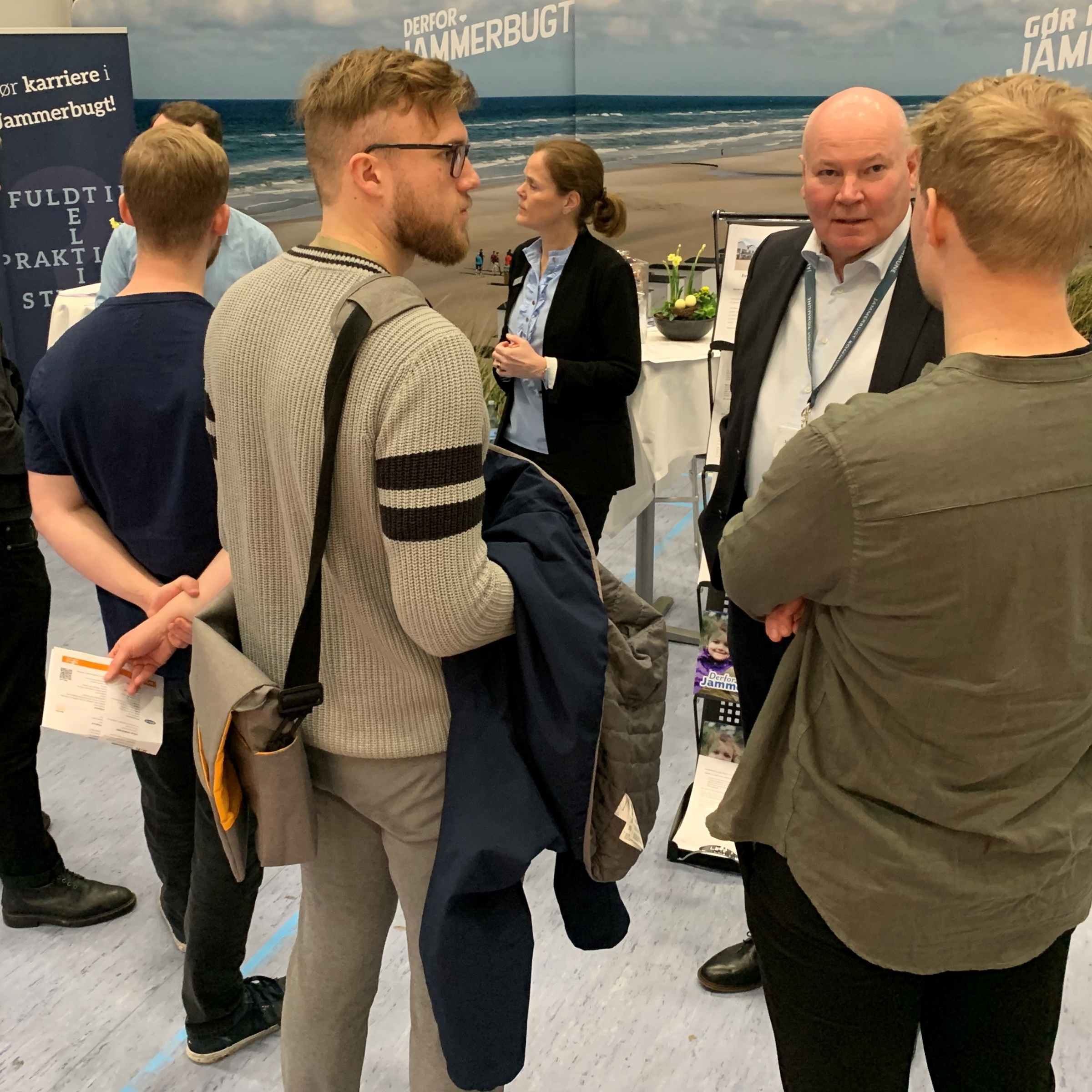 Aktivitet ved Jammerbugt Kommunes stand.