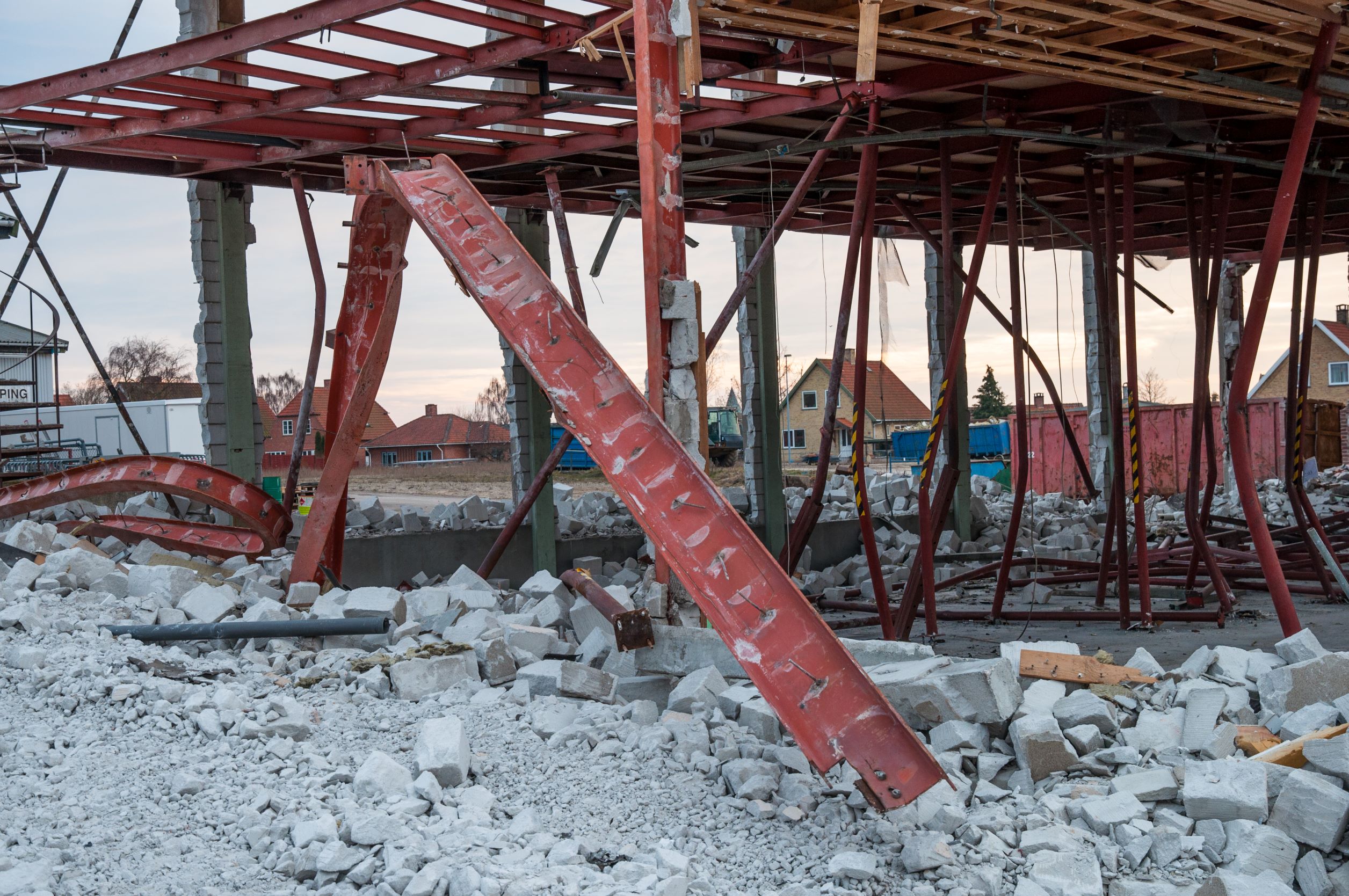 Nedrivning af bygning