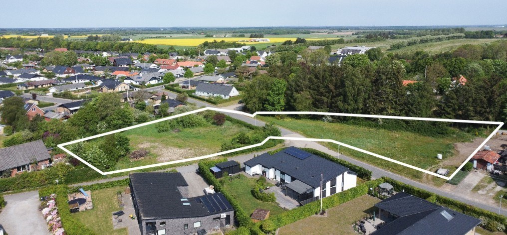 Lokalplanområdes afgrænsning - Biersted, Sundbyvej