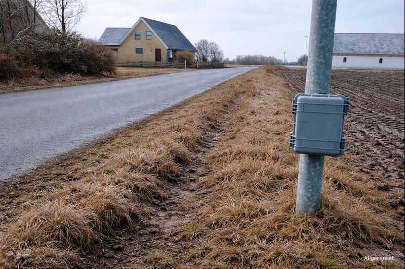 Tælleboks Vinter (AI-genereret)